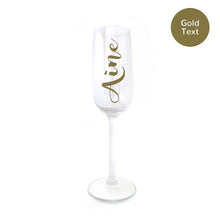 Load image into Gallery viewer, Personalised Champagne Flute Glass

