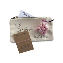 Load image into Gallery viewer, Personalised Canvas Pouch Gift Set
