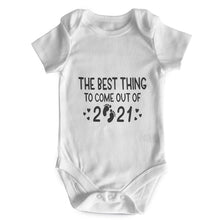 Load image into Gallery viewer, Personalised  Baby Vest – The Best Thing To Come Out Of 2021
