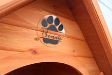 Load image into Gallery viewer, Dog House Name Plaque
