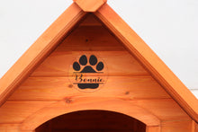 Load image into Gallery viewer, Dog House Name Plaque
