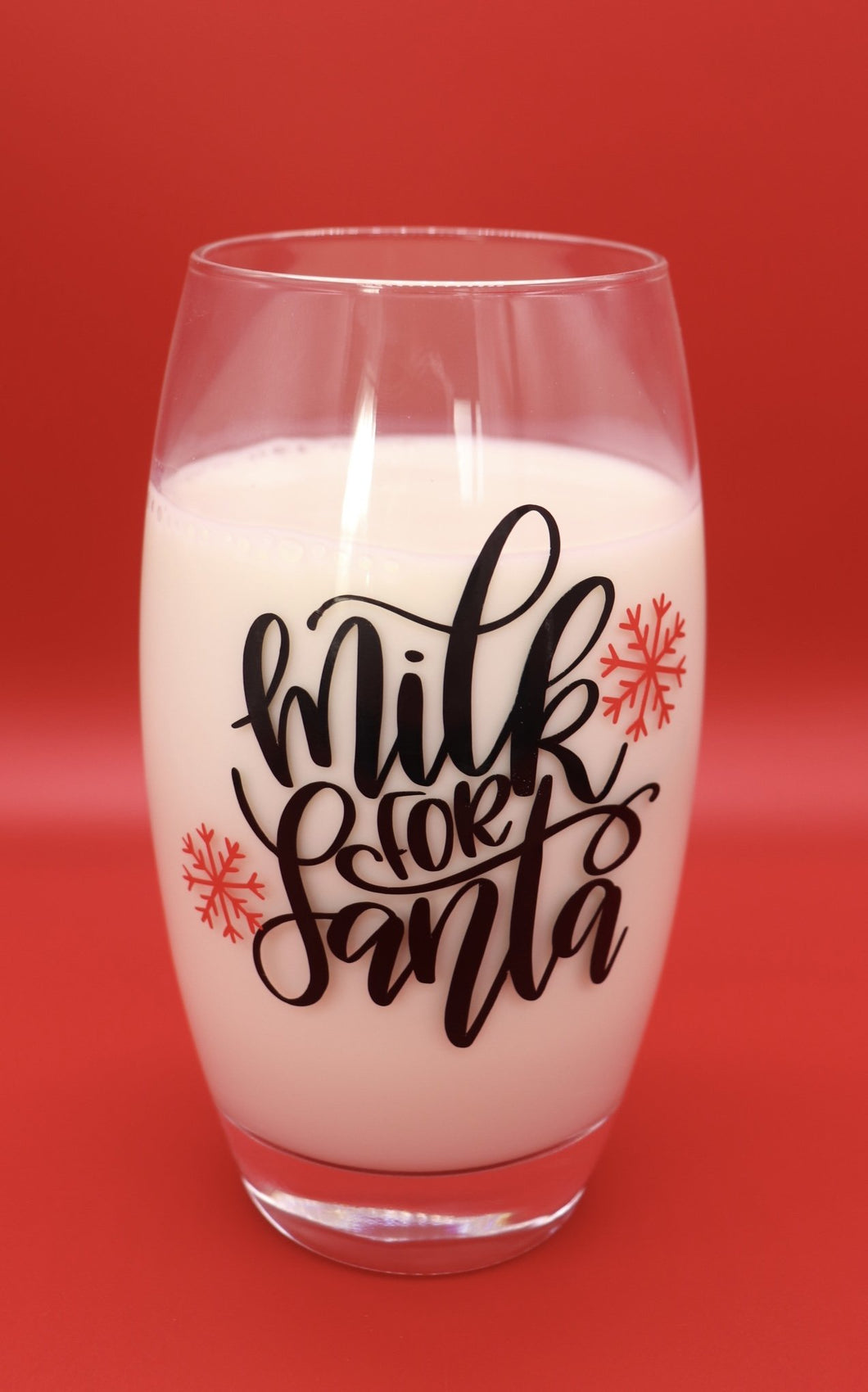 Milk for Santa - Glass
